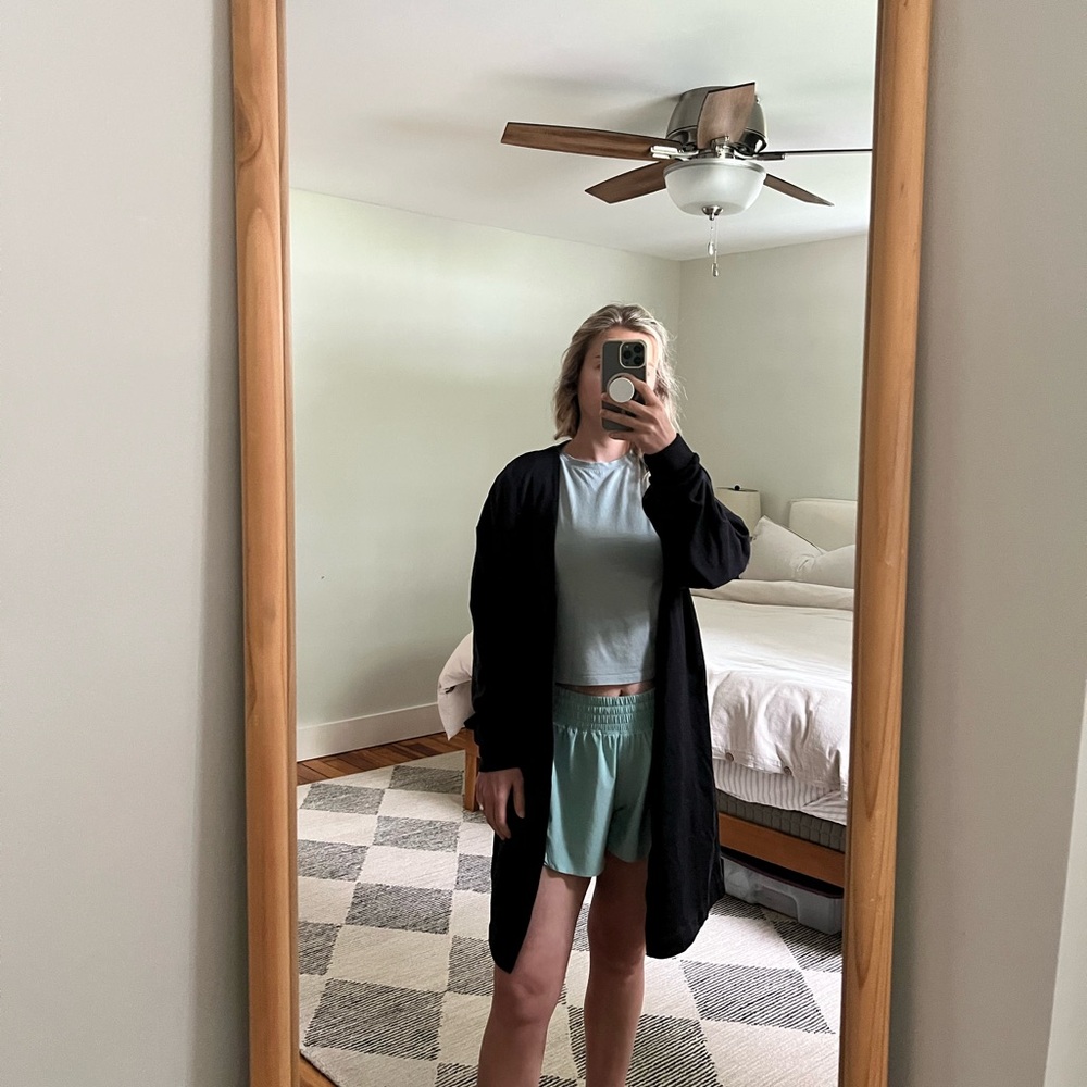 Whitney Simmons Gymshark Black Cardigan